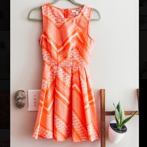 Adorable pinkish orange dress Sz S